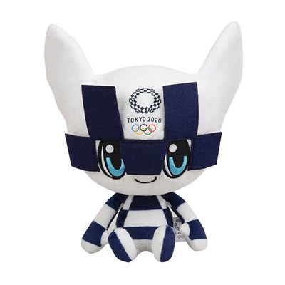 ASTM Washable Tokyo 2021 ของเล่นตุ๊กตามาสคอตโอลิมปิก