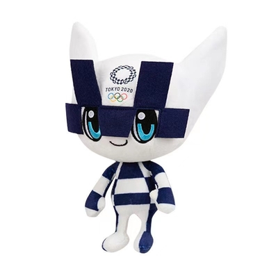 ASTM Washable Tokyo 2021 ของเล่นตุ๊กตามาสคอตโอลิมปิก