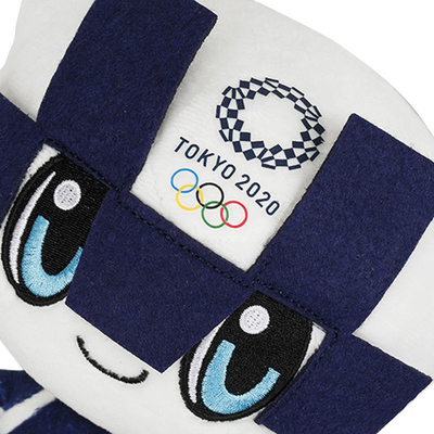 ASTM Washable Tokyo 2021 ของเล่นตุ๊กตามาสคอตโอลิมปิก