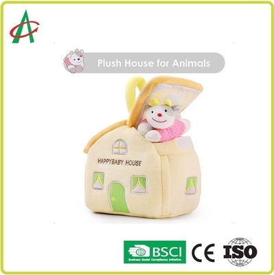 ASTM Huggable Plush Rattle ของเล่นพร้อม PP Cotton Filled