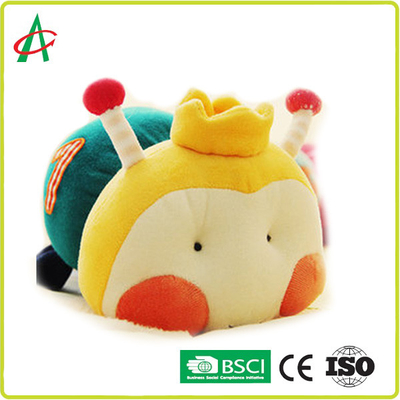 มัลติฟังก์ชั่น Caterpillar Plush Toy 70 ซม. เพื่อความสบายของทารก