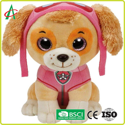 SNAS 10in Children's Crystal Ultra Soft ตุ๊กตาลูกสุนัข