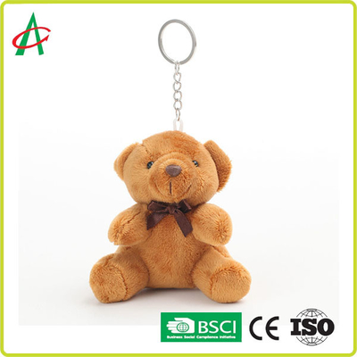 ตุ๊กตาหมีขาวน่ารัก 10 ซม. พร้อมเนคไทผีเสื้อ