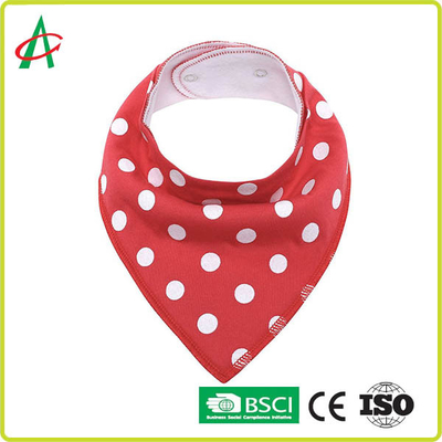 ODM Handcrafted Stitching ผ้าฝ้ายอินทรีย์ Unisex Baby Bibs