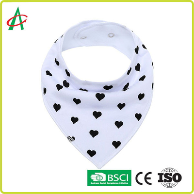 ODM Handcrafted Stitching ผ้าฝ้ายอินทรีย์ Unisex Baby Bibs