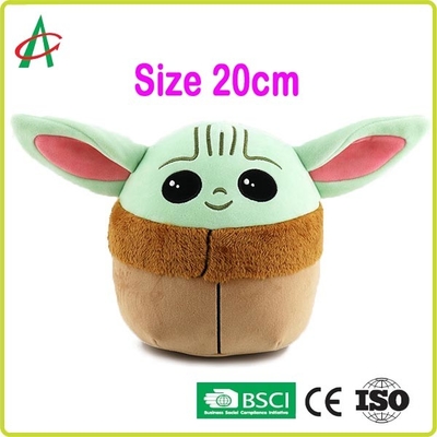 10 13 20 26 ซม. ความสูง PP Cotton Stuffing Yoda Plush Toy For Kids