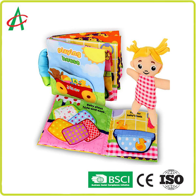 หนังสือกิจกรรมประสาทสัมผัส BSCI Polyester 9 สำหรับทารก