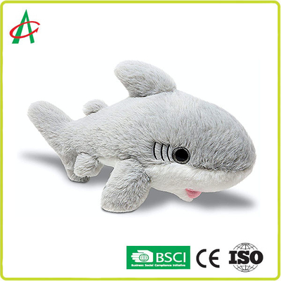 CPSIA Bisphenol A ฟรี 3 สี Plush Shark Toy