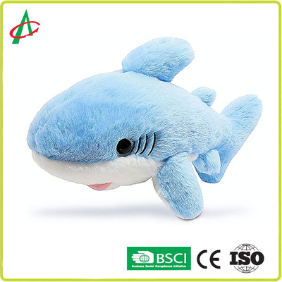 CPSIA Bisphenol A ฟรี 3 สี Plush Shark Toy