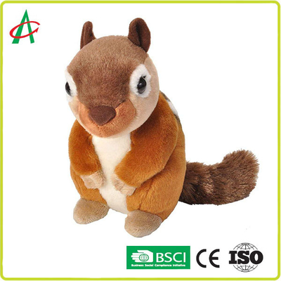 AZO Free Washable 8'' Chipmunk Plush Toy สำหรับเด็กและผู้ใหญ่