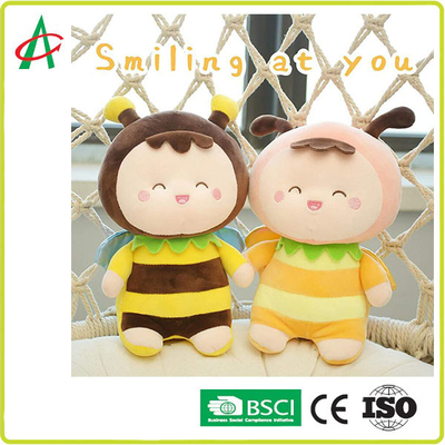ตุ๊กตาผึ้งโพรพิลีนไส้ตุ๊กตาผ้าโพลีเอสเตอร์