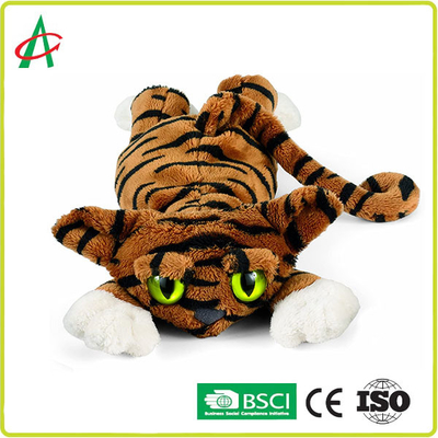 น่ารัก 14 '' ขนนุ่มเหมือนผ้าไม่มีการระคายเคืองเสือ Plush Toy