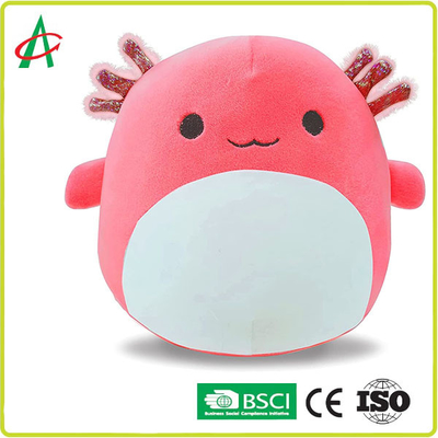 Angelber ปลอดสารพิษ 20.4 ซม. ผ้าฝ้ายนุ่ม Axolotl ตุ๊กตาหมอน