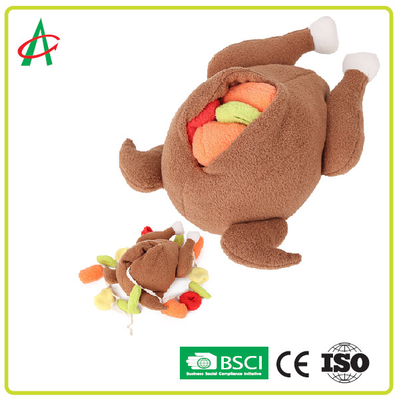 เครื่องซักด้วยเครื่องซักผ้าได้ Safe BB Squeaky Plush Toy สำหรับ Dog