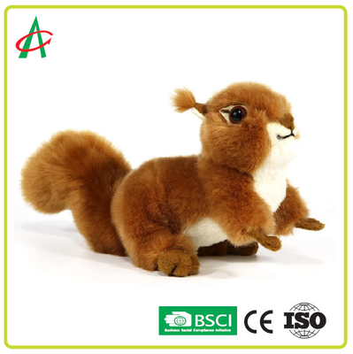 Angelber Squirrel ตุ๊กตาของเล่น 20 ซม. พร้อมหางขนยาว